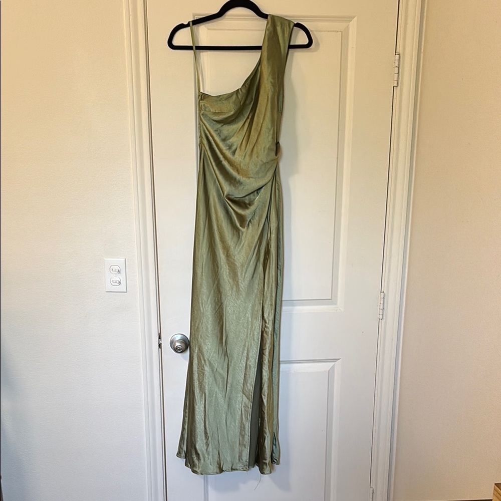 Billy J Victoria Maxi Dress Olive Green